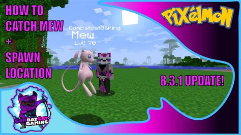 where does mew spawn pixelmon.